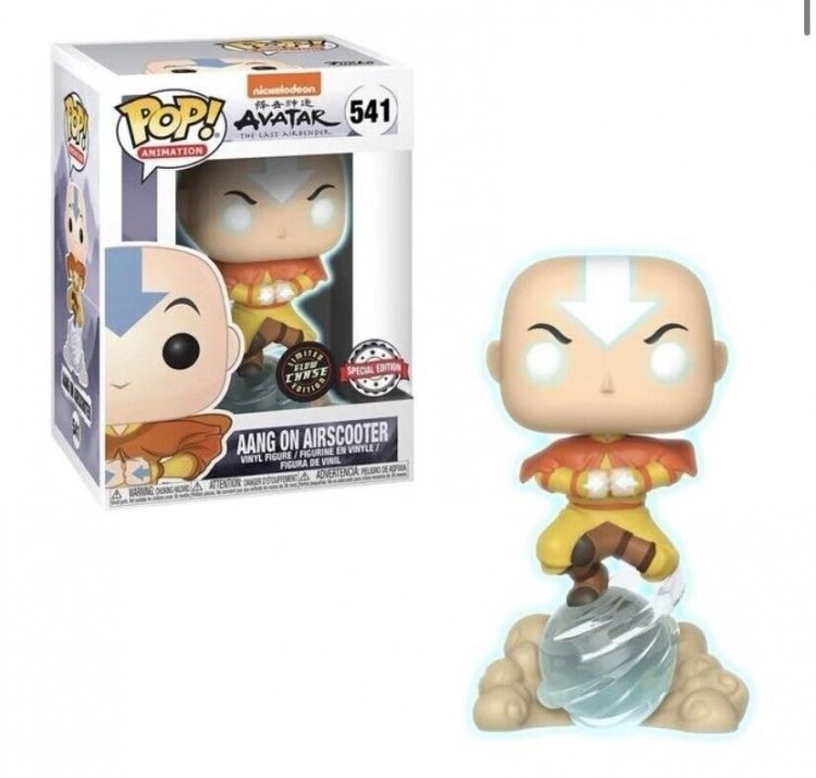 Фігурка Funko Avatar The Last Airbender Aang on Airscooter Фанко Аватар Аанг 541 (Chase Exclusive)  Фігурка Funko Avatar The Last Airbender Aang on Airscooter Фанко Аватар Аанг 541 (Chase Exclusive)