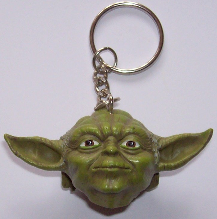 Брелок Star Wars Yoda Head Keychain Брелок Star Wars Yoda Head Keychain