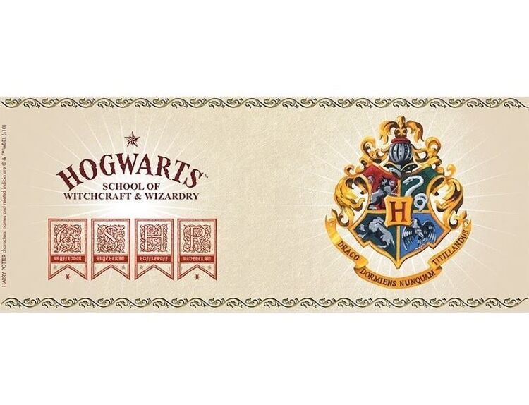 Чашка HARRY POTTER Hogwarts 4 Houses (Кружка Гаррі Поттер 4 факультети Хогвартса) 320 мл