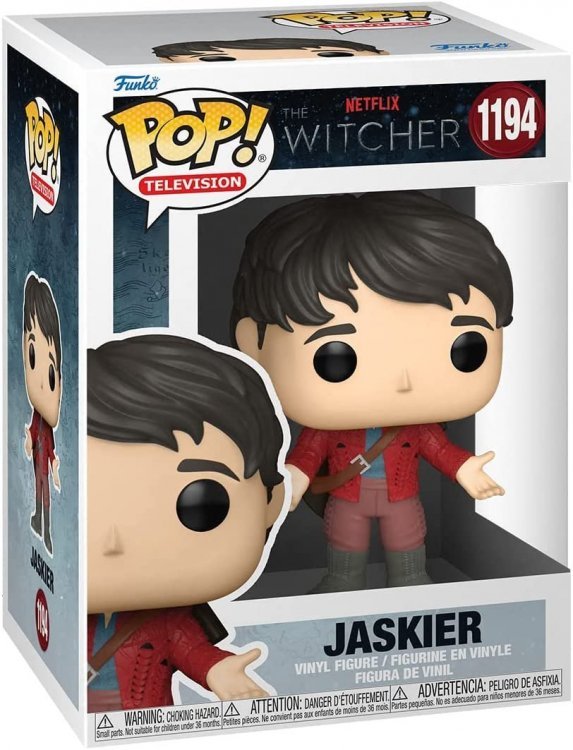 Фігурка Funko Pop Відьмак Witcher Jaskier Лютик фанко 1194 Фігурка Funko Pop Відьмак Witcher Jaskier Лютик фанко 1194