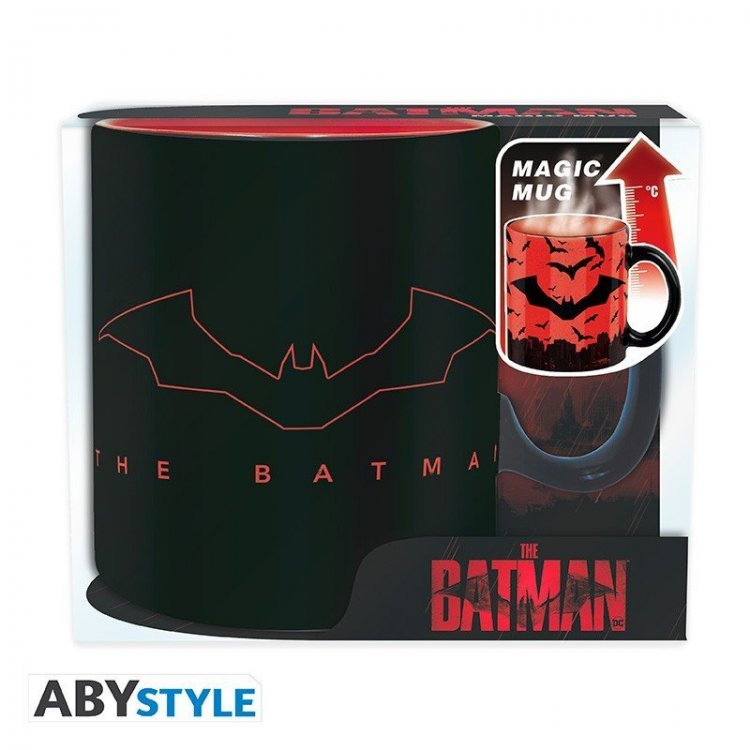Чашка хамелеон DC COMICS The Batman Ceramic Mug кружка Бетмен 460 мл Чашка хамелеон DC COMICS The Batman Ceramic Mug кружка Бетмен 460 мл