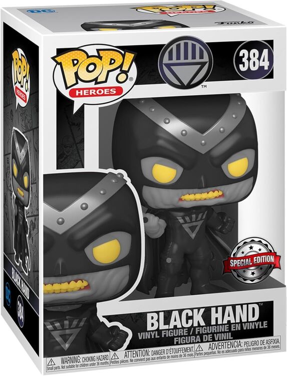 Фигурка Funko DC: Black Hand фанко Чёрная рука (Exclusive) 384