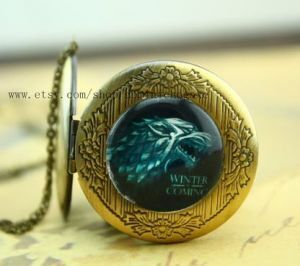 Медальон Game of Thrones Stark Wolf #2 (Black) Медальон Game of Thrones Stark Wolf #2 (Black)