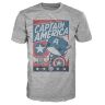 Футболка Men's Pop! T-Shirts: Marvel - Cap America Fight For Justice (розмір L)