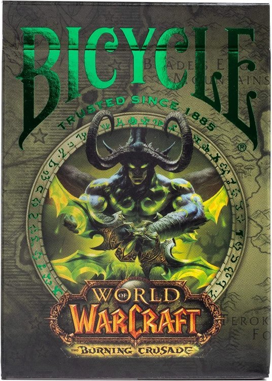 Игральные карты Варкрафт World of Warcraft The Burning Crusade Bicycle Card Deck Игральные карты Варкрафт World of Warcraft The Burning Crusade Bicycle Card Deck
