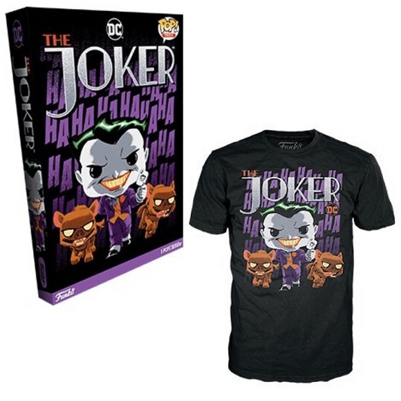 Футболка Funko Boxed Tee: DC Comics Joker фанко Джокер (розмір S) Футболка Funko Boxed Tee: DC Comics Joker фанко Джокер (розмір S)