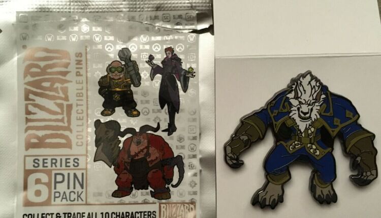 Значок Blizzard Collectible Pins Series 6 Warcraft Genn Greymane Значок Blizzard Collectible Pins Series 6 Warcraft Genn Greymane