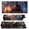 Коврик игровая поверхность Blizzard World Of Warcraft Lich King Arthas Bolvar король Лич XL (90*42 cm)