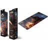 Коврик игровая поверхность Blizzard World Of Warcraft Lich King Arthas Bolvar король Лич XL (90*42 cm)