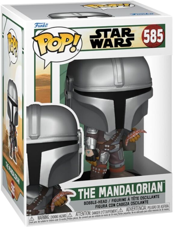Фигурка Funko Star Wars The Mandalorian with Pouch Фанко Мандалорец 585 Фигурка Funko Star Wars The Mandalorian with Pouch Фанко Мандалорец 585