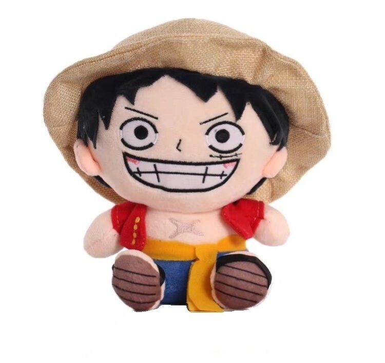 Мягкая игрушка One Piece Luffy Stuffed Plush 20 см