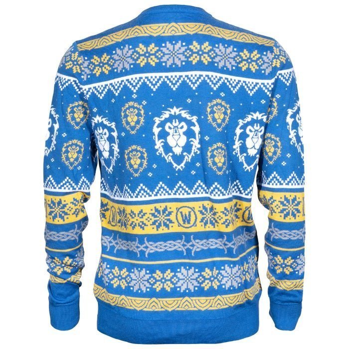 Светр World of Warcraft ALLIANCE Ugly Holiday Pullover Sweater (Варкрафт Альянс) L Светр World of Warcraft ALLIANCE Ugly Holiday Pullover Sweater (Варкрафт Альянс) L