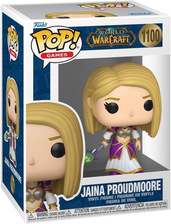 Фігурка Funko World of Warcraft Jaina Proudmoore фанко Варкрафт Джайна Праудмур 1100 (примят. бокс) Фігурка Funko World of Warcraft Jaina Proudmoore фанко Варкрафт Джайна Праудмур 1100 (примят. бокс)