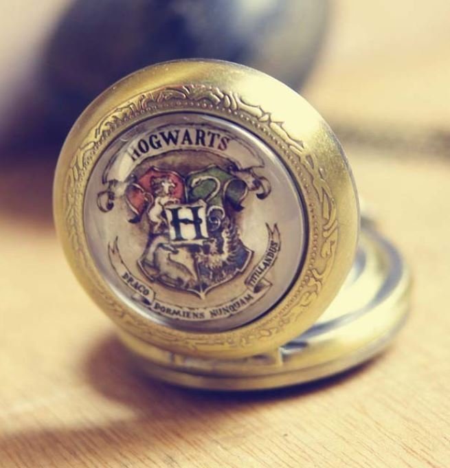 Годинники Harry Potter Hogwarts Pocket Watch Necklace