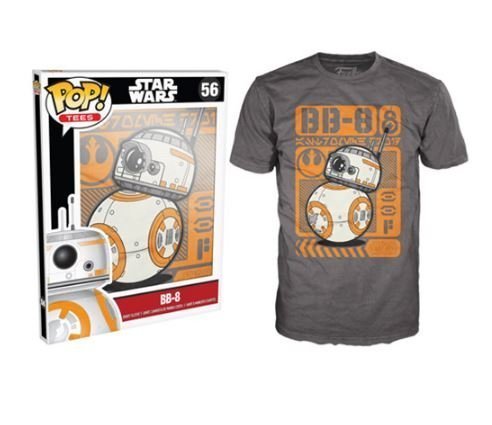 Футболка Men's Pop! T-Shirts: Star Wars Ep 7 - BB-8 Poster (розмір L)