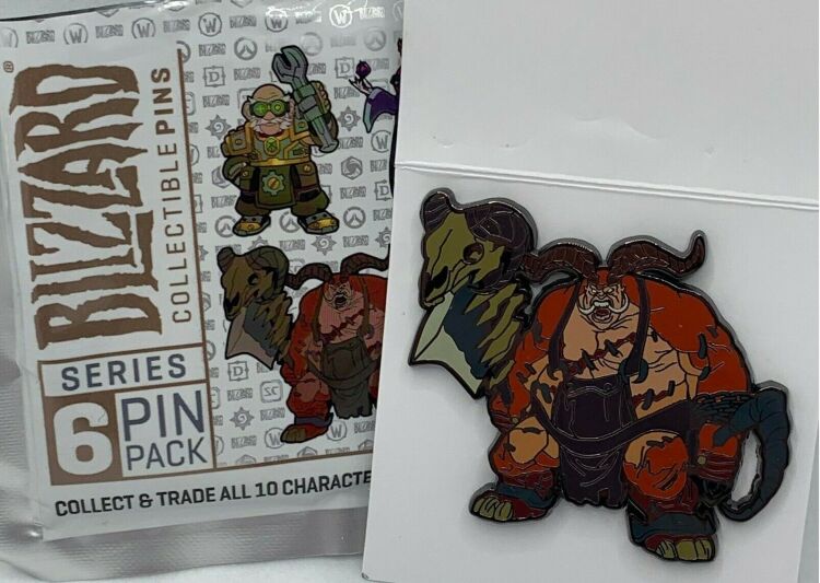 Значок Blizzard Collectible Pins Series 6 Butcher Diablo Значок Blizzard Collectible Pins Series 6 Butcher Diablo