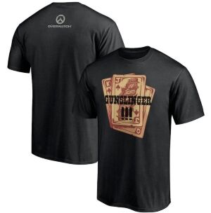 Футболка Cassidy Black Overwatch Gunslinger T-Shirt (розмір L)