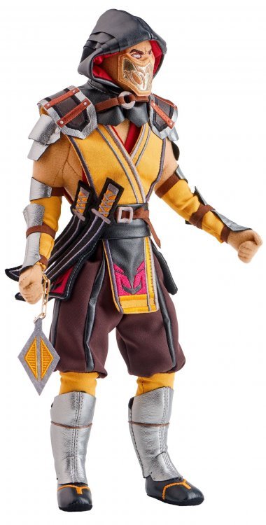 Мягкая игрушка фигурка Mortal Kombat Scorpion Скорпион плюш 34 см Мягкая игрушка фигурка Mortal Kombat Scorpion Скорпион плюш 34 см