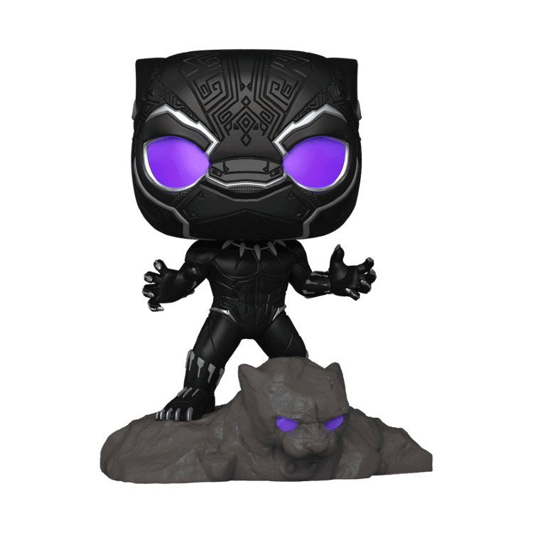 Фигурка Funko Marvel Black Panther Light & Sound фанко Чёрная пантера Exclusive 1217 Фигурка Funko Marvel Black Panther Light & Sound фанко Чёрная пантера Exclusive 1217