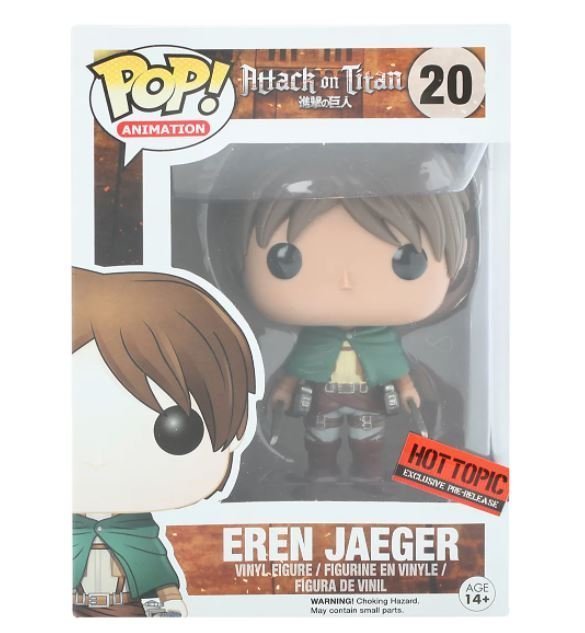 Фігурка Funko Attack on Titan Атака Титанів фанко - Ерен Eren Jaeger