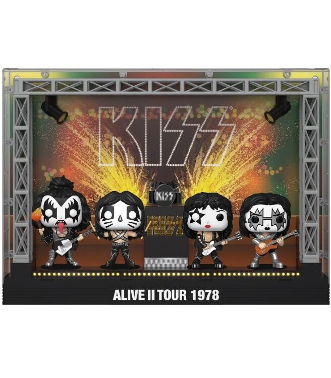 Фігурка Funko KISS - Alive II Tour 1978 - Demon Catman Starchild Spaceman - Фанко Кісс (Exclusive) 46 * 34 см.