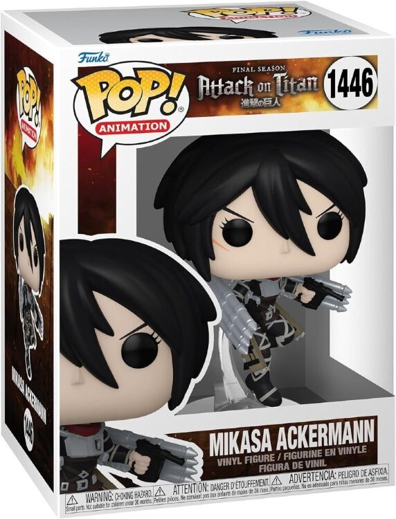 Фигурка Funko Attack on Titan Mikasa Ackermann Атака Титанов фанко Микаса 1446