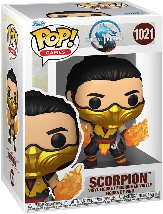 Фігурка Funko Pop Mortal Kombat Scorpion Фанко Скорпіон 1021