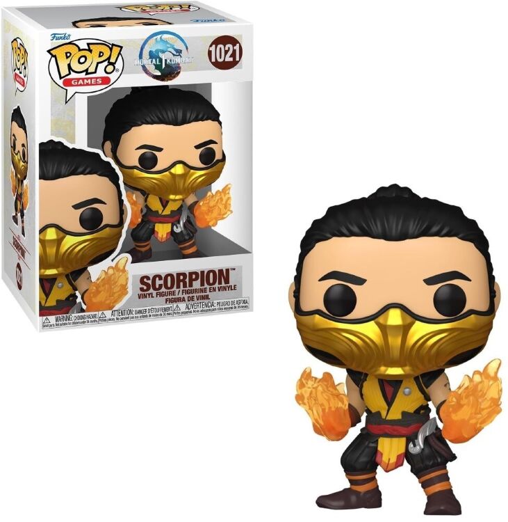 Фігурка Funko Pop Mortal Kombat Scorpion Фанко Скорпіон 1021