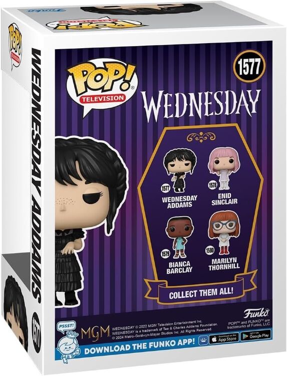 Фігурка Funko Pop TV: Wednesday Addams Rave'n фанко Уенздей Аддамс 1577