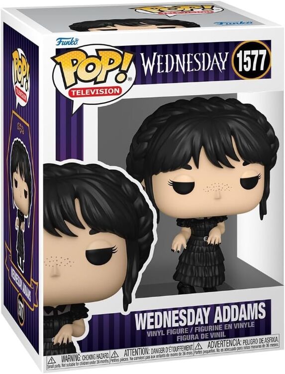 Фігурка Funko Pop TV: Wednesday Addams Rave'n фанко Уенздей Аддамс 1577 Фігурка Funko Pop TV: Wednesday Addams Rave'n фанко Уенздей Аддамс 1577