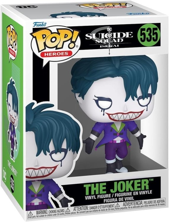 Фігурка Funko DC Suicide Squad Isakai: The Joker фанко Джокер 535 Фігурка Funko DC Suicide Squad Isakai: The Joker фанко Джокер 535