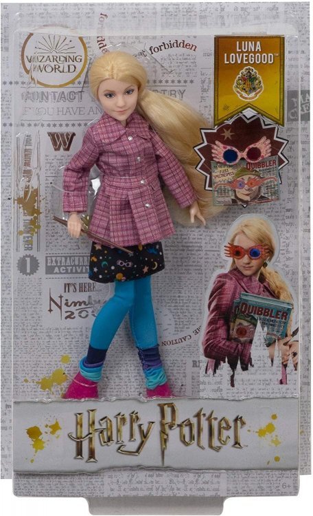 Кукла фигурка Mattel Harry Potter - Luna Lovegood Луна Лавгуд Кукла фигурка Mattel Harry Potter - Luna Lovegood Луна Лавгуд