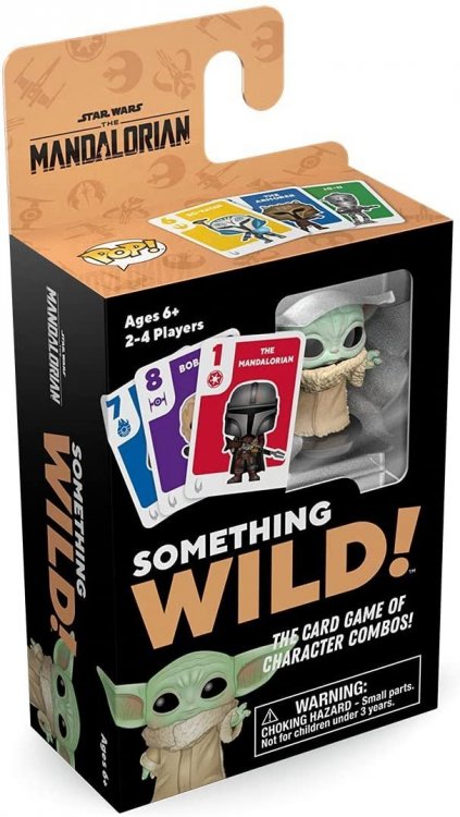 Карточная игра Funko Pop Something Wild: Star Wars The Mandalorian Card Game - Grogu настольная игра Грогу Карточная игра Funko Pop Something Wild: Star Wars The Mandalorian Card Game - Grogu настольная игра Грогу