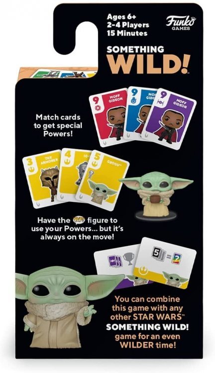 Карточная игра Funko Pop Something Wild: Star Wars The Mandalorian Card Game - Grogu настольная игра Грогу Карточная игра Funko Pop Something Wild: Star Wars The Mandalorian Card Game - Grogu настольная игра Грогу