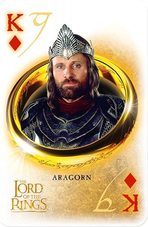 Гральні карти Lord of The Rings Playing Cards Game Waddingtons Number 1 Гральні карти Lord of The Rings Playing Cards Game Waddingtons Number 1