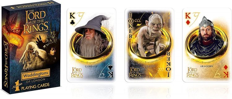 Гральні карти Lord of The Rings Playing Cards Game Waddingtons Number 1 Гральні карти Lord of The Rings Playing Cards Game Waddingtons Number 1