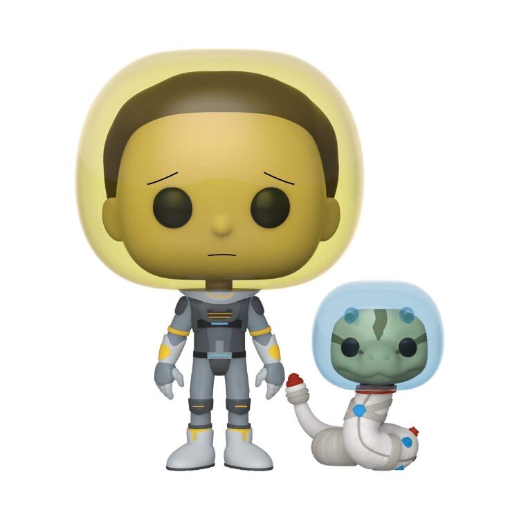 Фигурка Фанко Рик и Морти Funko Pop! Rick and Morty Space Suit Morty with Snake