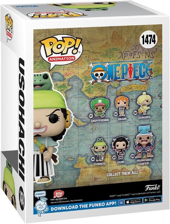 Фигурка Funko One Piece: Usohachi Фанко Ван-Пис Большой куш Усохачи 1474 Фигурка Funko One Piece: Usohachi Фанко Ван-Пис Большой куш Усохачи 1474
