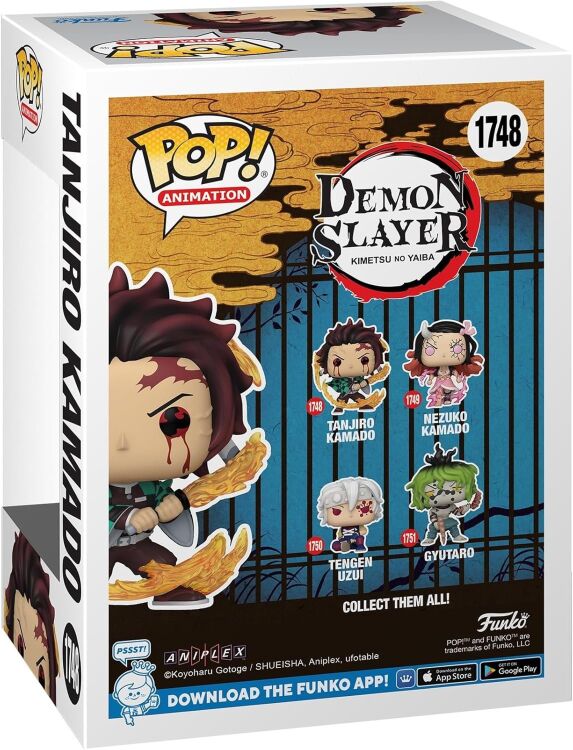 Фігурка Funko Demon Slayer Tanjiro Kamado Фанко Тандзіро Камадо Клинок, що розсікає демонів 1748 Фігурка Funko Demon Slayer Tanjiro Kamado Фанко Тандзіро Камадо Клинок, що розсікає демонів 1748