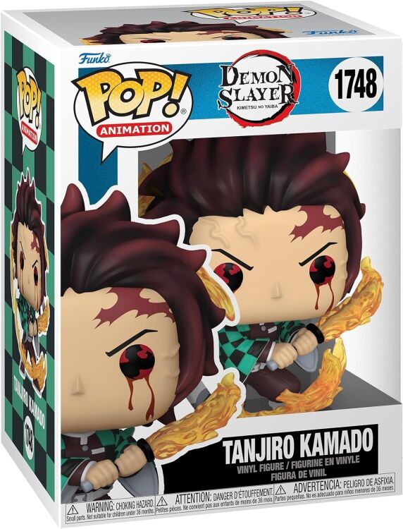 Фігурка Funko Demon Slayer Tanjiro Kamado Фанко Тандзіро Камадо Клинок, що розсікає демонів 1748 Фігурка Funko Demon Slayer Tanjiro Kamado Фанко Тандзіро Камадо Клинок, що розсікає демонів 1748