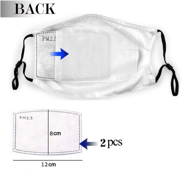 Маска захисна для обличчя World of Warcraft Illidan + 2 вугільні фільтри