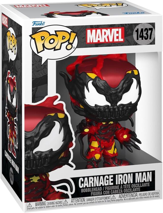 Фигурка Funko Marvel Carnage Iron Man Фанко Карнаж Железный человек 1437