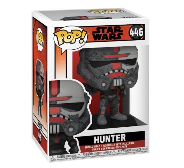 Фігурка Funko Bobble: Star Wars Bad Batch Hunter фанко Зіркові війни 446 Фігурка Funko Bobble: Star Wars Bad Batch Hunter фанко Зіркові війни 446