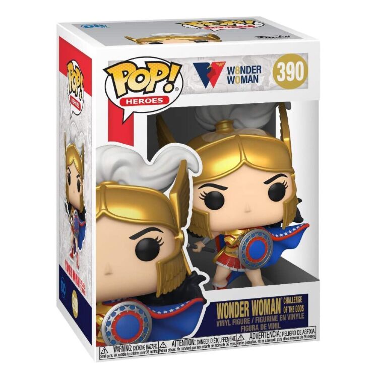Фигурка Funko DC Heroes 80th Wonder Woman (Challenge Of The Gods) фанко Чудо женщина 390