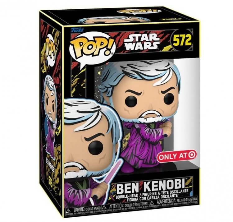 Фигурка Funko Star Wars: Retro Series - BEN KENOBI Фанко Бен Кеноби (Exclusive Only AT) 572 Фигурка Funko Star Wars: Retro Series - BEN KENOBI Фанко Бен Кеноби (Exclusive Only AT) 572