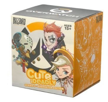 Мини фигурка Cute But Deadly Series 5 (Overwatch Edition) Midnight Zarya