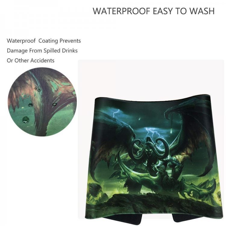 Коврик World of Warcraft Large Gaming Mouse Pad Illidan (90*40 см) Коврик World of Warcraft Large Gaming Mouse Pad Illidan (90*40 см)