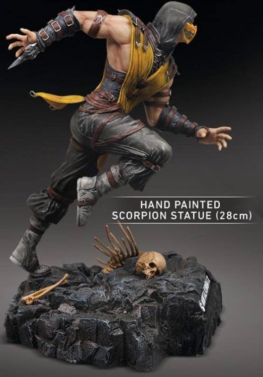 Статуэтка  Mortal Kombat X Scorpion Statue Kollector's Edition Статуэтка  Mortal Kombat X Scorpion Statue Kollector's Edition