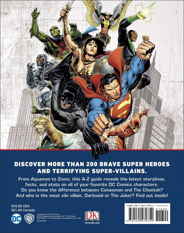 Книга Артбук DC Comics Ultimate Character Guide New Edition (Тверда обкладинка) Eng Книга Артбук DC Comics Ultimate Character Guide New Edition (Тверда обкладинка) Eng