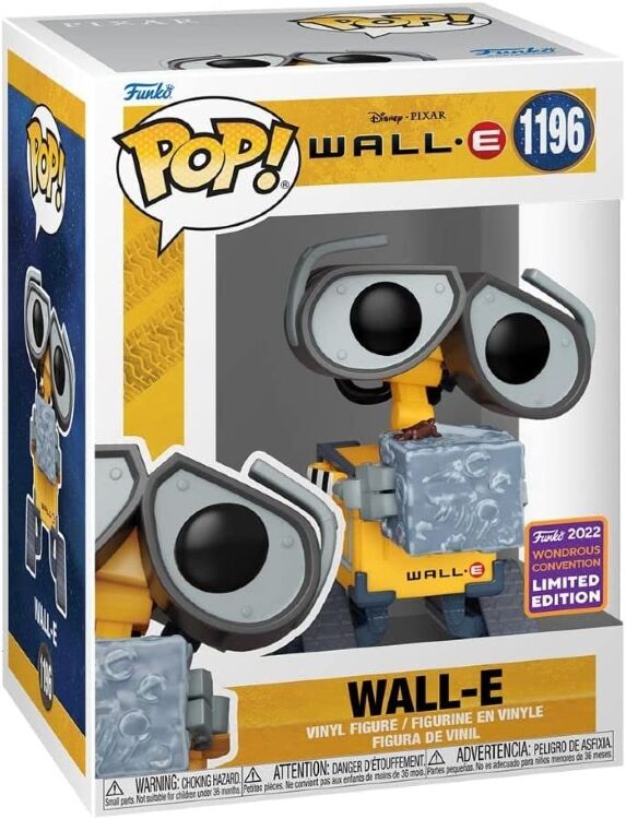 Фігурка Funko Pop Disney: Wall-E with Trash Cube фанко ВАЛІ (Funko 2022 Exclusive) 1196